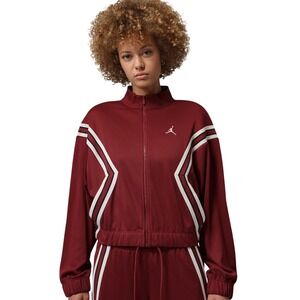 JORDAN Brooklyn Full-Zip Track Jacket Size S Women's Red